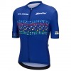 Bekleidung Herren Zurich 2024 Santini UCI Masters Weltmeister trikot-Blau