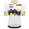 Bekleidung Herren Santini UCI Gravel Weltmeisterschaft trikot Flandern 2024-Weiss Bekleidung Herren Santini UCI Gravel Weltmeisterschaft trikot Flandern 2024-Weiss