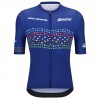 Bekleidung Herren Zurich 2024 Santini UCI Masters Weltmeister trikot-Blau