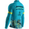 Bekleidung Herren Biemme Astana Qazaqstan 2024 langarm trikot