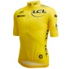 Bekleidung Herren Gelbes Trikot Tour de France 2024 Fan Linie Bekleidung Herren Gelbes Trikot Tour de France 2024 Fan Linie