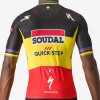 Bekleidung Herren Castelli Soudal Quick-Step 2024 Competizione 3 trikot-Belgian meister