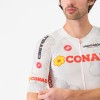 Bekleidung Herren Weiße Trikot Giro d'Italia 2025 Race 8S