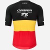 Bekleidung Herren Hiru Orbea Factory Team 2025 Core trikot-Belgischer Meister
