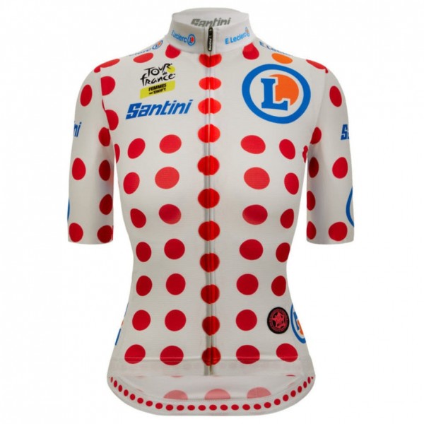 Bekleidung Damen Pois frau trikot Tour de France 2025 Fan Line