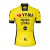 Bekleidung Damen Team Visma Lease a bike 2025 frau trikot