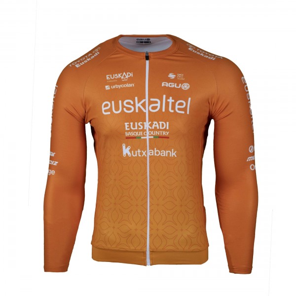 Bekleidung Herren Agu Euskaltel Euskadi 2025 Premium Midlayer langarmtrikot