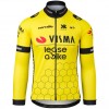 Bekleidung Herren Team Visma Lease a bike 2025 langarm trikot