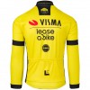 Bekleidung Herren Team Visma Lease a bike 2025 langarm trikot