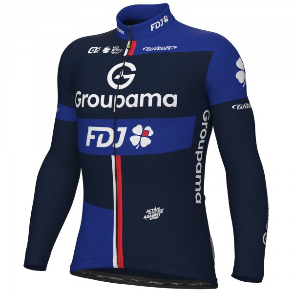 Bekleidung Herren Ale Groupama FDJ 2025 langarmtrikot