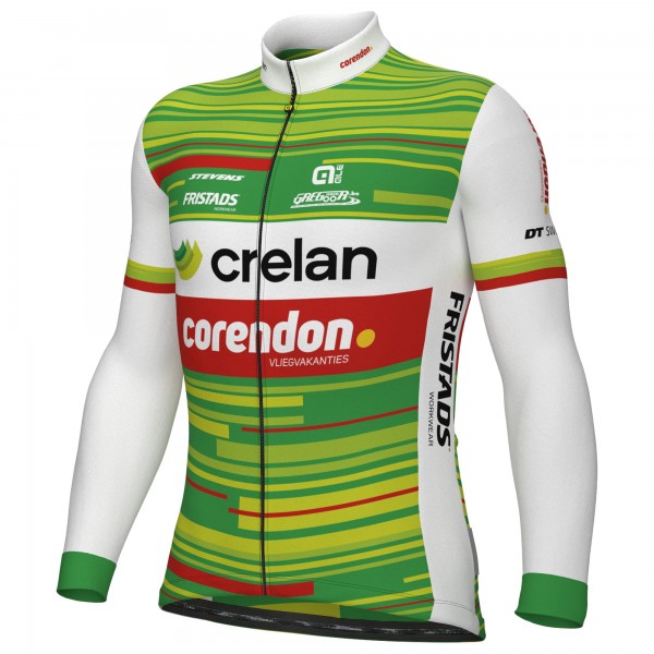 Bekleidung Herren Ale Crelan Corendon 2025 langarmtrikot