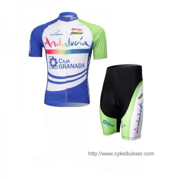 Andaluci Caja Granada Radbekleidung Radtrikot Kurzarm und Fahrradhosen Kurz G8XSF Andaluci Caja Granada Radbekleidung Radtrikot Kurzarm und Fahrradhosen Kurz G8XSF
