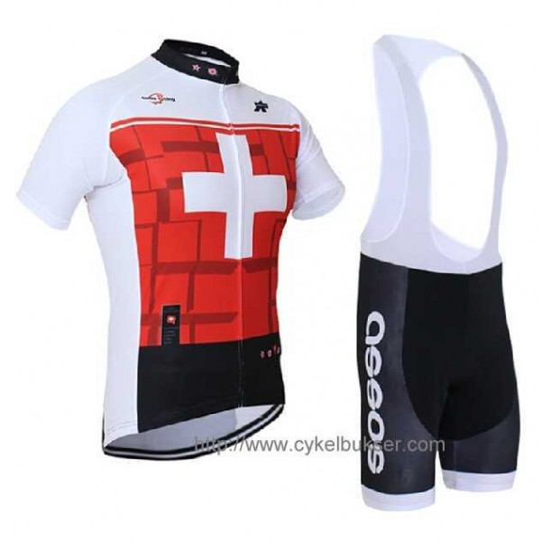 2014 Assos Fahrradbekleidung Radteamtrikot Kurzarm+Kurz Radhose Kaufen LF12B