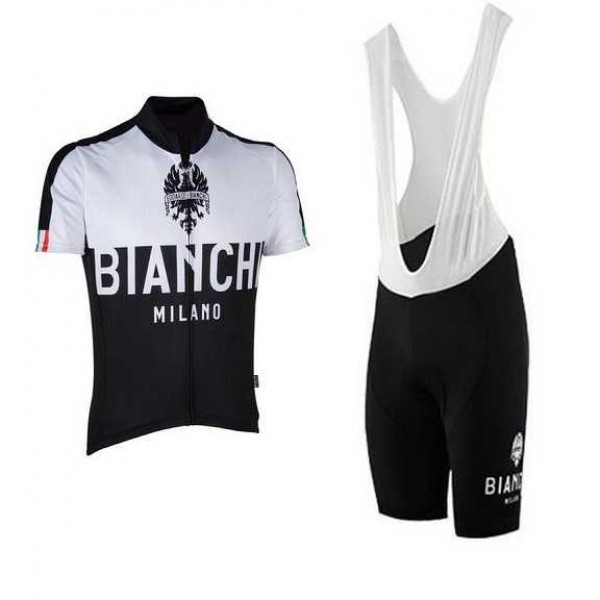 2016 BIANCHI-MILANO Radtrikot Kurzarm Sprot+Kurz Trägerhose OCC00
