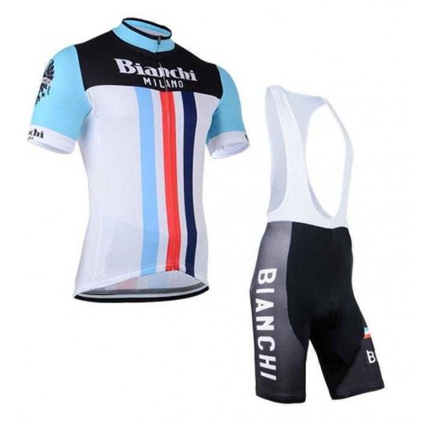 2016 Bianchi Pro Fahrradbekleidung Radteamtrikot Kurzarm+Kurz Radhose Kaufen 1EDWV