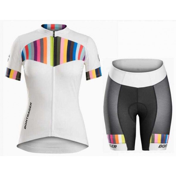 2016 Bontrager Set Fahrradbekleidung Radtrikot+Kurz Radhose dame KU84H