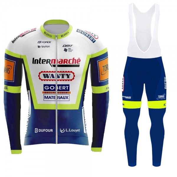 Wanty Pro Team 2021 Fahrradbekleidung Radtrikot Langarm+Lang Radhose Online 3KpyJF