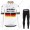 Jumbo Visma 2021 Germany Fahrradbekleidung Radtrikot Langarm+Collant Cycliste SLVRN