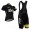 2015 Sky Fahrradbekleidung Radteamtrikot Kurzarm+Kurz Radhose Kaufen Schwarz I1GZ2