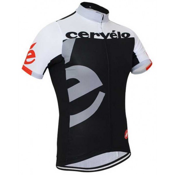 2015 Cervelo Fahrradtrikot Radsport Schwarz gris 3AOQX