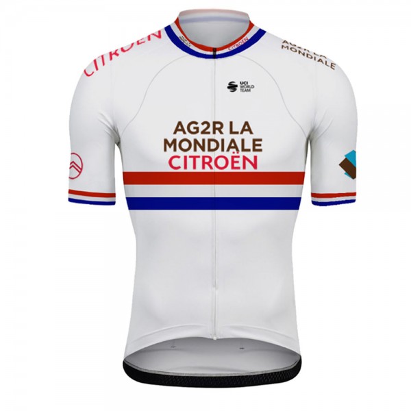 Ag2r France Champion Pro Team 2021 Fahrradbekleidung Radtrikot BFLFUo Ag2r France Champion Pro Team 2021 Fahrradbekleidung Radtrikot BFLFUo