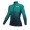 Damen Ale PRS Dots DWR-Petrolio Fahrradbekleidung Radtrikot Langarm 1M6FB