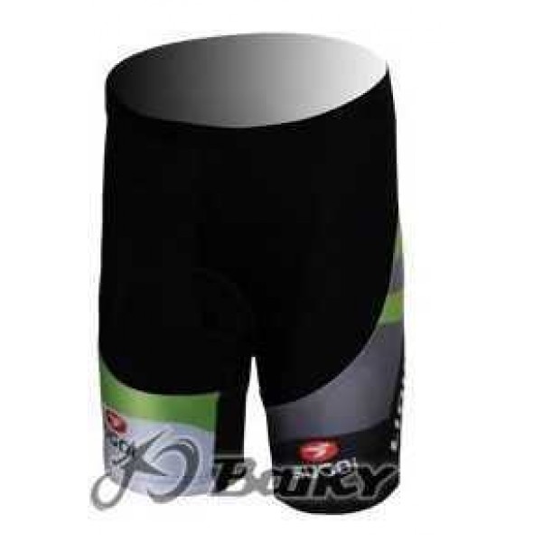 Liquigas Cannondale Pro Team Kurz Radhose Schwarz grün 1GFYQ