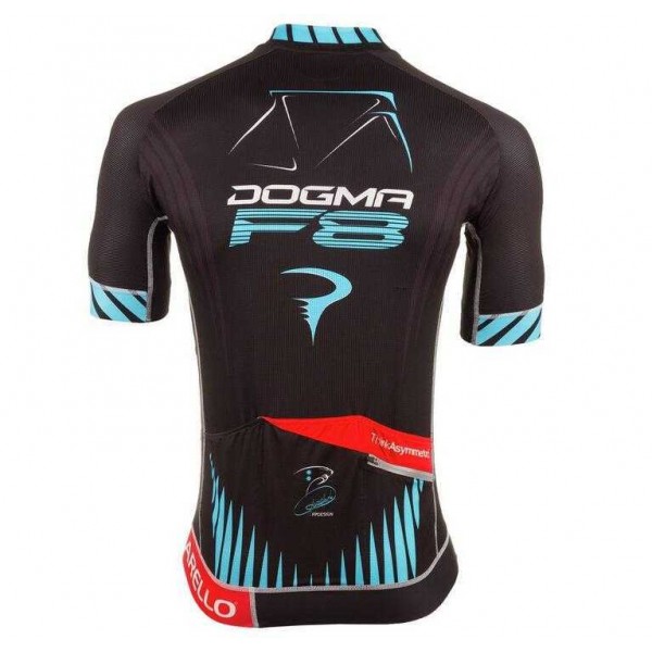 2016 Trikot Pinarello Tour F8 Fahrradbekleidung Radtrikot blau 1HG3U