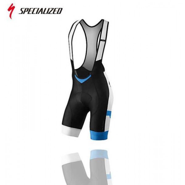 2016 Team Specialized Kurz Trägerhose blau weiß Schwarz DULMW