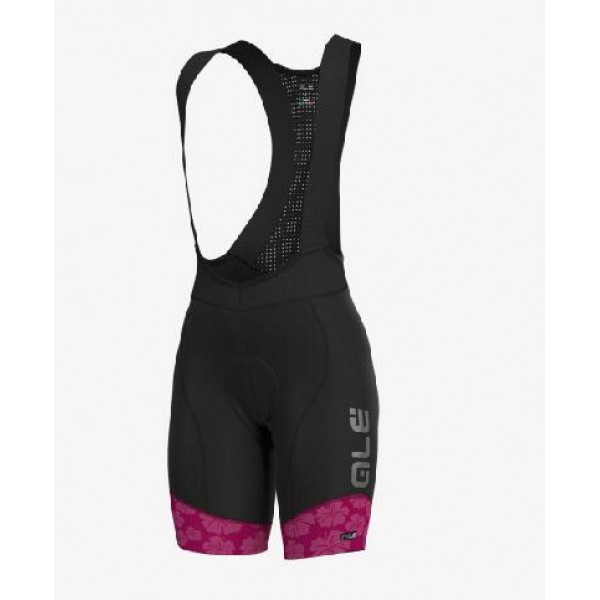 2020 Ale Ibisco Damen Trägerhose kurz Rosa
