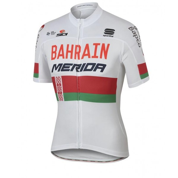 2017 Bahrain Merida Fahrradbekleidung Radtrikot A1 KOMST
