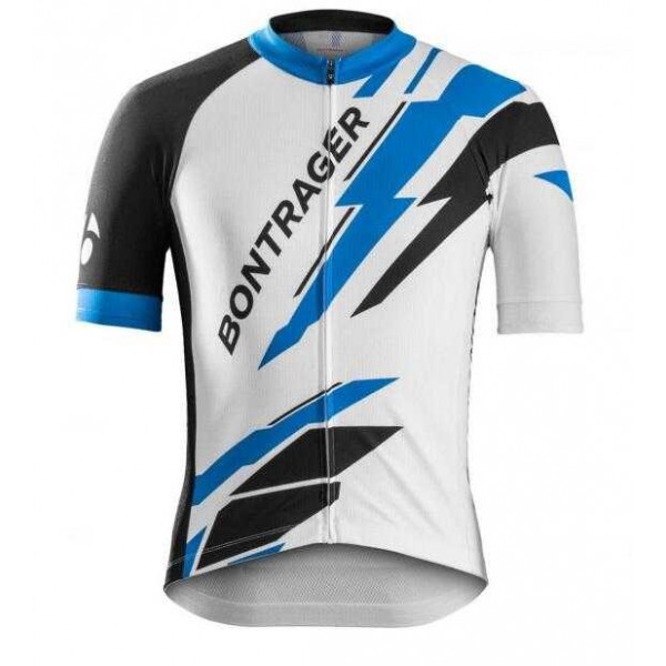 2016 Bontrager Fahrradbekleidung Radtrikot weiß blau P5CTP