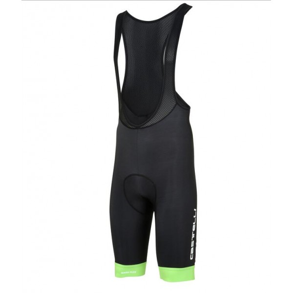 2016 Castelli Exclusive Nanoflex Pro Kurz Trägerhose grün TAZ9T