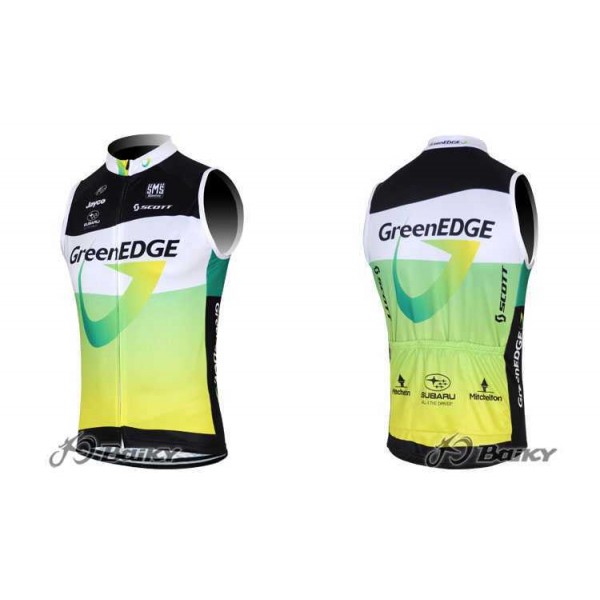 wielershirts Zonder Mouwen 2012 Green Edge grün RSC1E