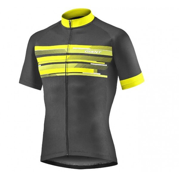 Giant Rival Fahrradbekleidung Radtrikot black/yellow Y7IAC