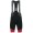 Santini Sleek 99 Rot Kurz Trägerhose QMIV5