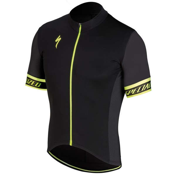 Specialized SL Elite-Schwarz Fahrradbekleidung Radtrikot YWWQ7