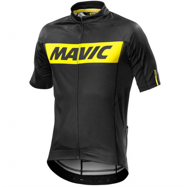 2016 Mavic Fahrradtrikot Radsport Schwarz T16U8