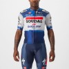 Soudal Quick-Step 2023 Aero Race 6.1 Radtrikot kurzarm-Radsport-Profi-Team Soudal Quick-Step 2023 Aero Race 6.1 Radtrikot kurzarm-Radsport-Profi-Team